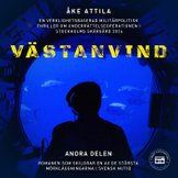 Audiobook cover Västanvind